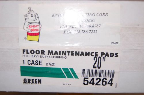 Floor Polishing Pads - Green 20&#034;