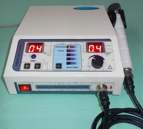 PORTABLE ULTRASOUND THERAPY 1 MHz  PAIN COMFORT CHIROPRACTIC GOOD RESULT CU1