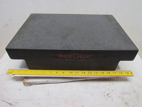 Collins microflat 12&#034; x 18&#034; x 4-1/2&#034; granite surface inspection plate for sale