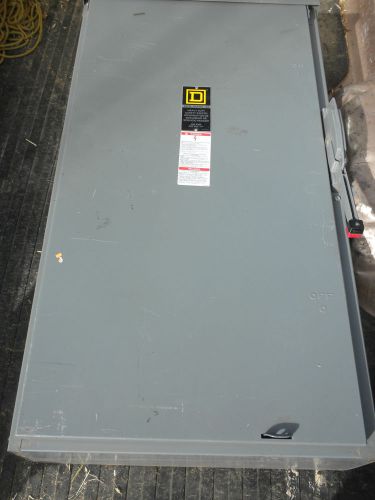 Square d 400 amp.disconnect panel/enclosure 3r~h365r~bd 986261 switch~nos~lookie for sale