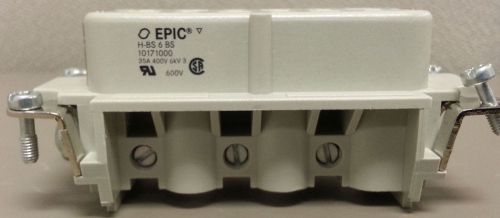 3 NEW EPIC/LAPP 10.1710 HBS 6 BS FEMALE CONTACTS in BOX