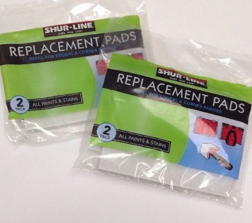 Shur-Line Replacement Pad Painting 2-Pack Refill X 2 (4 Total)