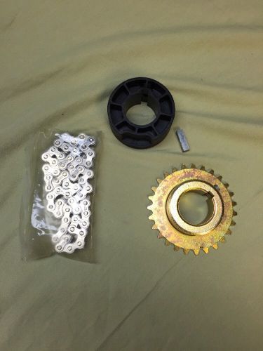 Rite hite 24 tooth 1.5&#034; gear sprocket and chain kit for sale