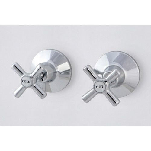 Linsol euro high living crossed wall top tap assemblies - ceramic disc for sale