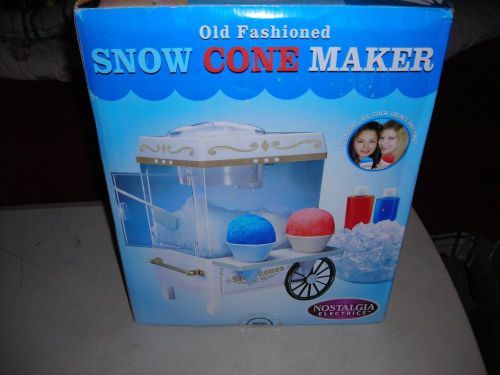 old fashioned snow cone maker