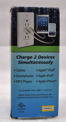 15-Amp Combo USB Charger Tamper-Resistant Duplex Outlet( lot of 3 )