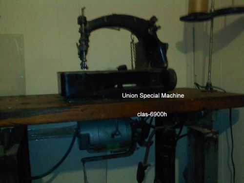 Mechanical, Double Lock Stitch6900H Union Special Industrial Sewing Machine,