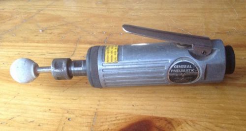 1/4&#034;  air die  grinder central pneumatic with bit for sale