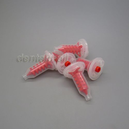 50Pcs Dentalmall Dental static and dynamic mixing tips Red