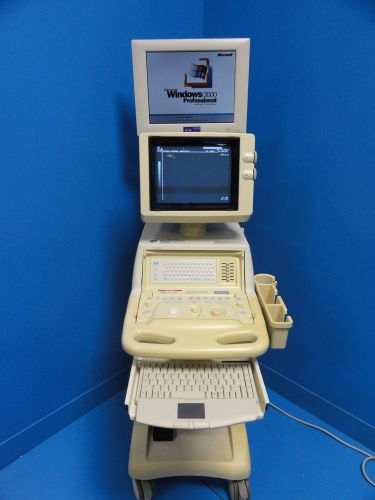 Toshiba Just Vision 400 SSA-325A Diagnosic Vet Ultrasound W/ Computer &amp; Monitor