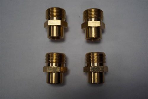 Brass m22 screw type x 1/4 fnpt pressure washer fittings 85.300.126 for sale