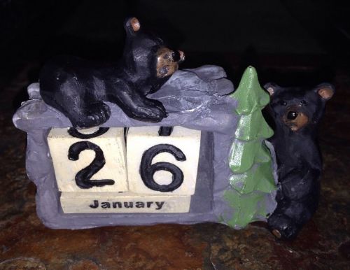 Office Desk Block Calendar (bears)