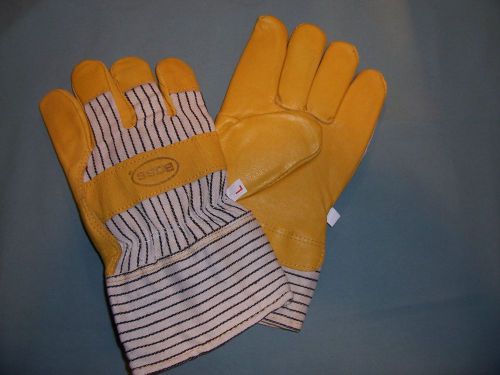 Insulated pigskin leather gloves large for sale