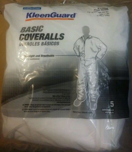 Kleenguard basic painter&#039;s coveralls x-large (pack of 5) for sale