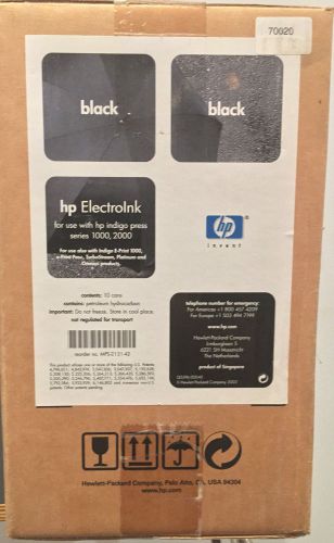 HP INDIGO ELECTROINK BLACK 1,000/2,000 Series