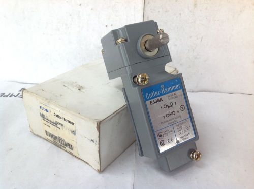 CUTLER HAMMER  E50AR1 Limit Switch w/E50DR1 Head &amp; E50SA Body NOS