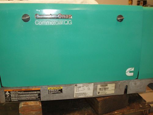 Onan generator used 2011 6.5 hgjae gasoline 120v rv trailer camping motor home for sale
