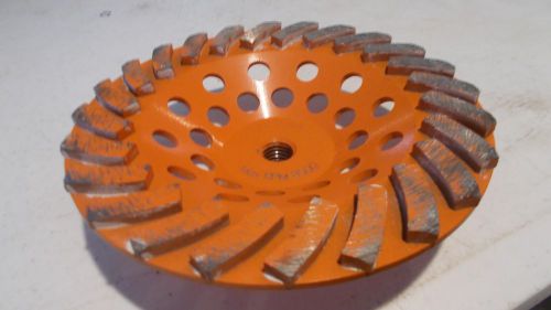Ridgid 7&#034; Diamond Cup Wheel 24 Segments