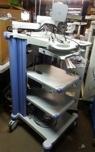 Olympus wm-np1 endoscopy endoscope cart endo work station by keymed for sale