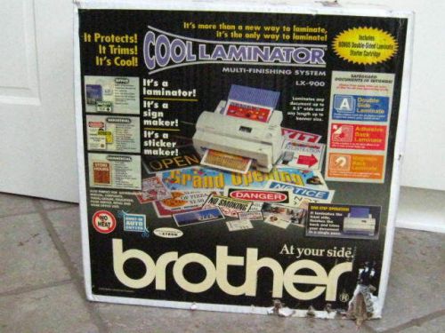 BROTHER LX 900 COOL LAMINATOR Sticker Maker-Sign Maker-Banners NEVER OPENED NIB