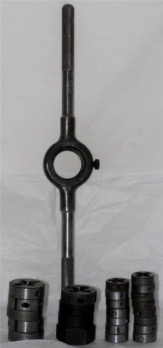 Greenfield &amp; Other Manufacturers Die &amp; Tap Handle 1853 24 Dies From 1/4&#034; -3/4&#034;