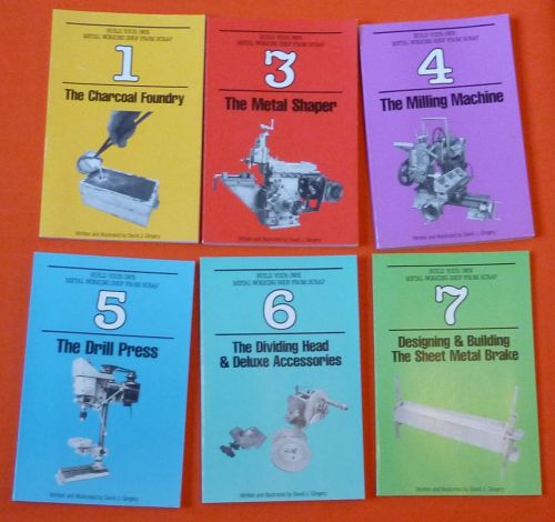 Build Your Own Metal Working Shop From Scrap 6 book Set, missing #2