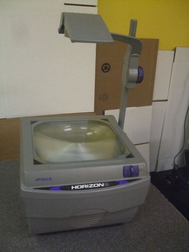 Apollo Horizon 2 Overhead Transparency Projector, Tested &amp; Working      4S