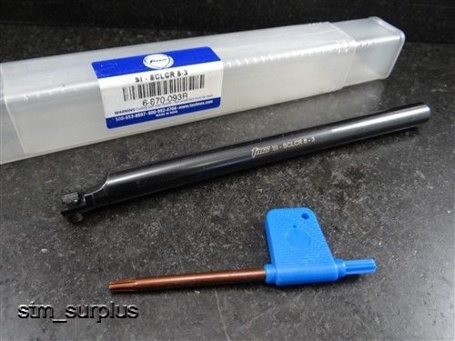 New toolmex indexable  boring bar 1/2&#034; x 7&#034; si-sclcr 8-3 for sale