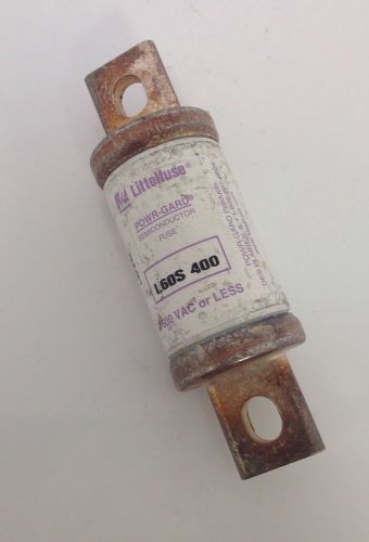 LITTELFUSE SEMICONDUCTOR FUSE  L60S 400 100943