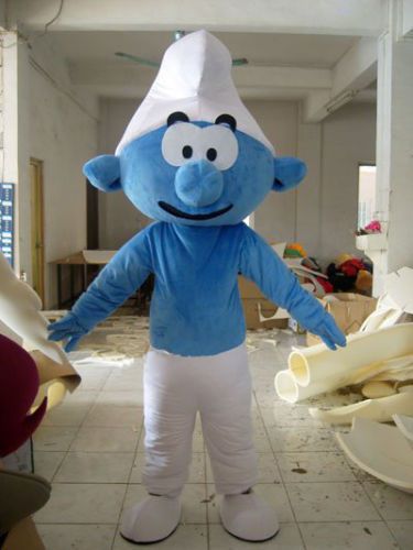 Best Sale Blue Spirit Adult Mascot costume Size :S M L XL XXL Welcome order