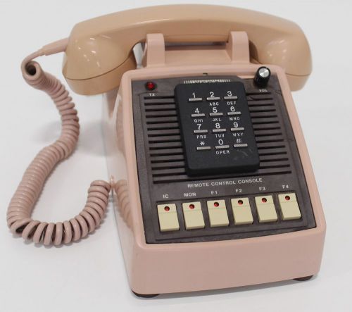 Vintage Vega Radio C-534B Dispatch Remote Control Console + Power Supply