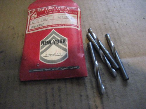 NEW YORK TWIST &#034;F&#034; SLOWSPIRAL DRILL BIT 24PCS (D946-24)