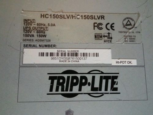Tripp Lite HC150SL POWER SUPPLY MODULE