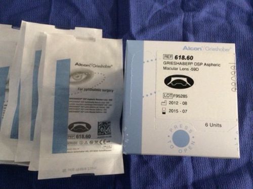 Alcon Grieshaber DSP Aspheric Macular Lens -59D Total of 13
