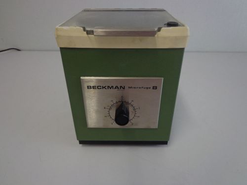 Beckman Microfuge B Benchtop Centrifuge 11,000 rpm