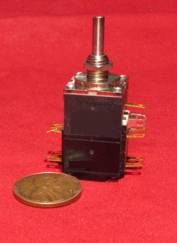 Allen bradley mod pot, 2k ohm with 4 pole switch audiotaper - 4 pole 2/2, a2k cq for sale