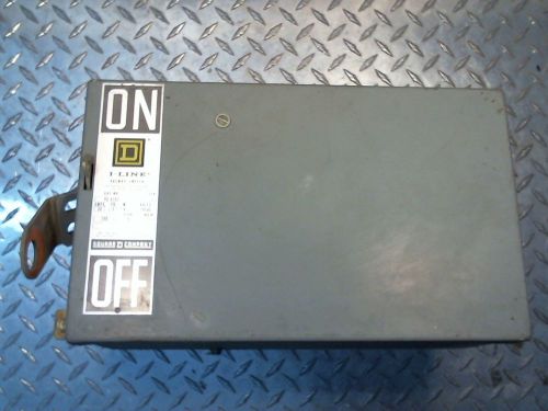 Square d pq 4203 fused bus plug  switch 30 amp 240 v 3p 4 wire 7.5 hp ser 1 for sale