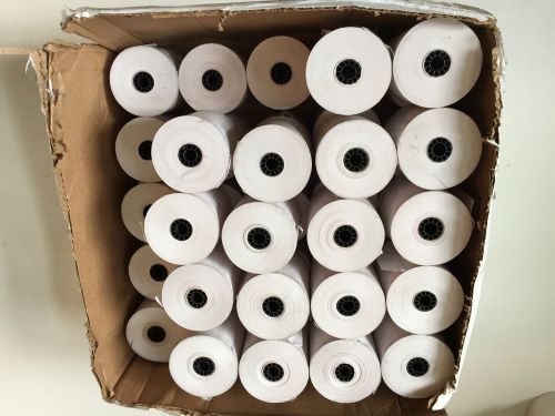 Thermal Receipt Paper Rolls 3 1/8&#034; (80mm) x 230&#039; Box of 43