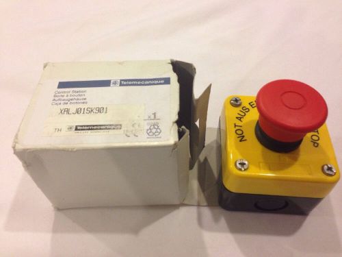 Telemecanique Control Station E-Stop Push-pull Button XAL J01SK901 XAL J 1424311