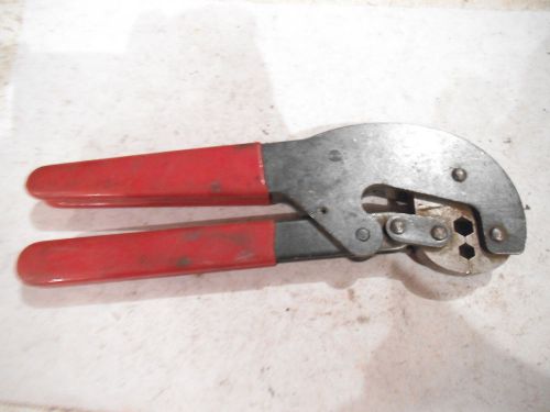HEX CRIMPERS WITH 5/16&#034; &amp; 1/4&#034; DIA. HEX - USED