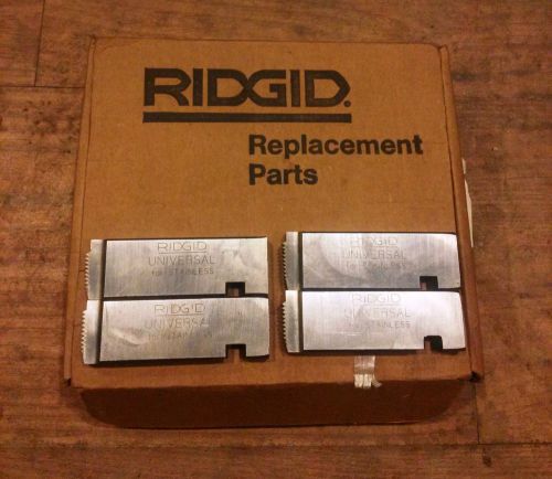 Ridgid 47785 Universal Pipe Threader Dies 1/2&#034;-3/4&#034; NPT HS/SS Slightly 811 535