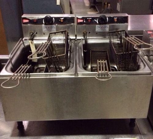 Cecilware Counter Top Fryer, Single Phase, 240 V