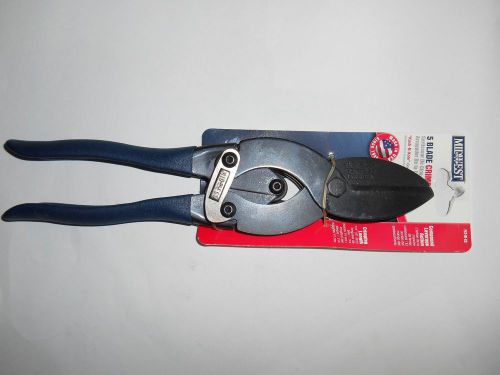 Midwest Snips MW-C5 5-Blade Hand Crimper USA MADE!
