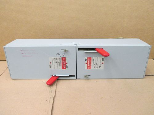 General Electric Spectra Series ADS36060HD and ADS26060HK 60 Amp 600V Dual/Twin