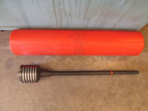 Hilti hole saw core bit te-fy-bk 80/55 , sds-max shank, 3&#034; x 22&#034; used (683) for sale