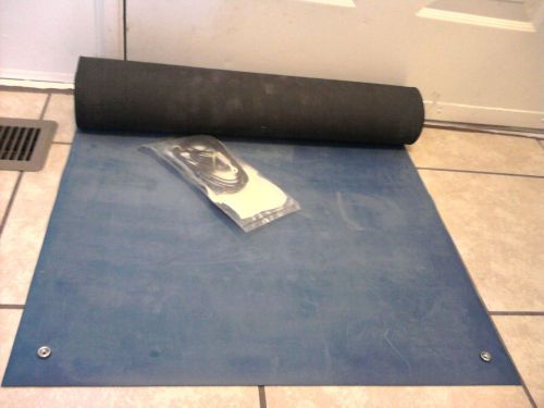 Two-Layer Static Dissipative Rubber Table Mat - 2 X 4&#039; (Blue) 8811-Good One!$!