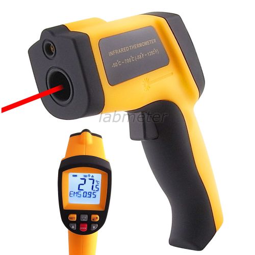 Non-contact digital lcd temperature ir laser gun infrared thermometer generic for sale