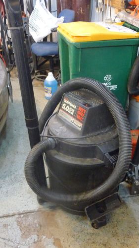 Sears  craftsman 16 gal wet&amp;dry shop vac 5.0 hp for sale