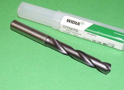 Kennametal WIDIA 3/8&#034; Solid Carbide Coolant Fed Drill 5xD TiALN (VDS402A09525)