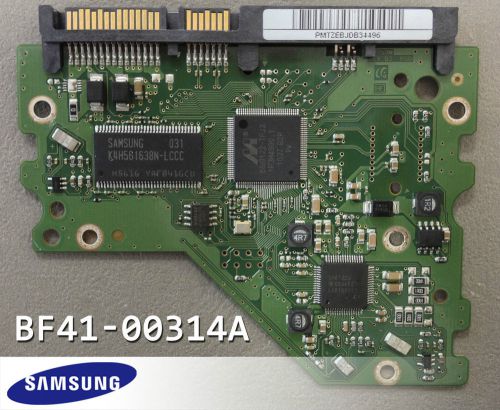 SAMSUNG HD204UI 2TB PCB BF41-00314A F4 S3M REV 03 R00 3.5” SATA